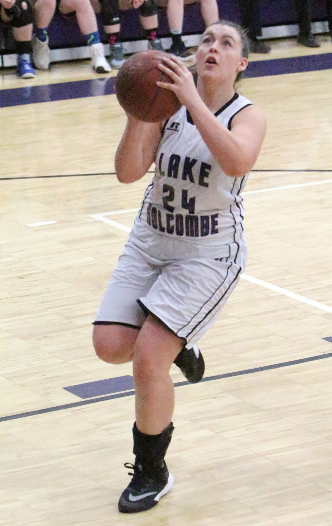 New Auburn at Lake Holcombe girls basketball 2-13-18